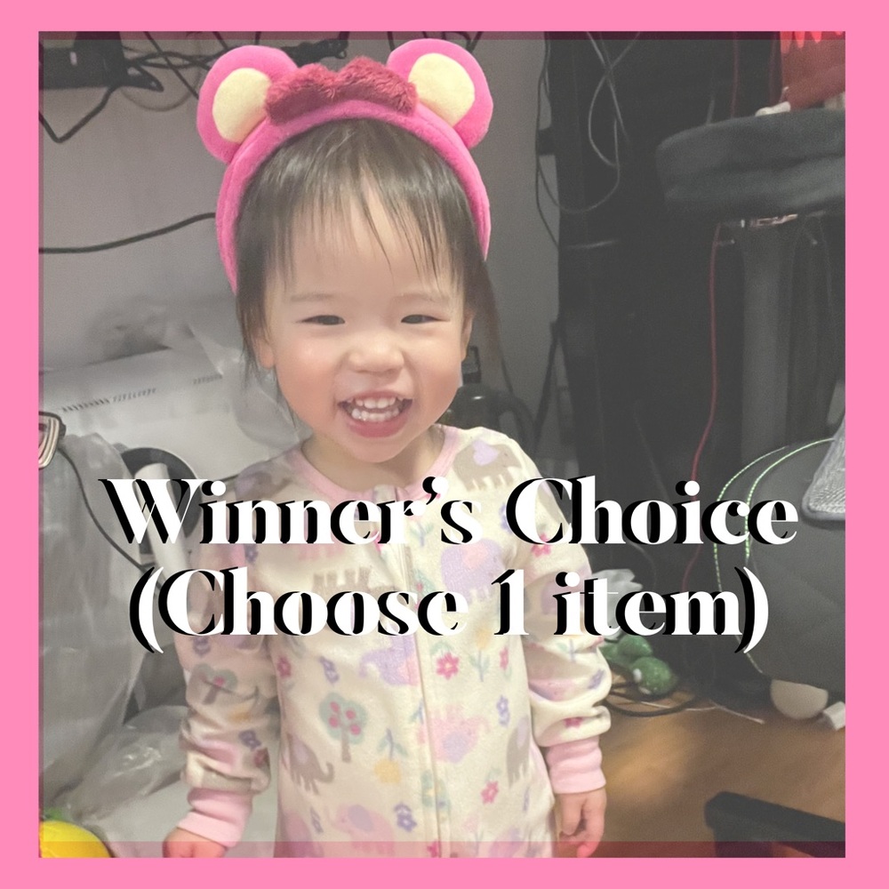 Winner’s Choice (Choose 1 Item)